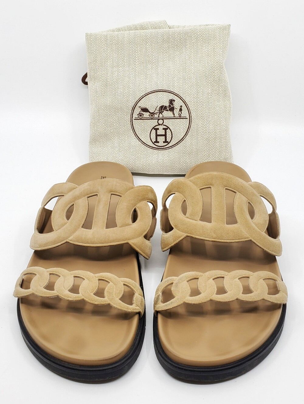 HERMES EXTRA SANDAL -SIZE 38.5